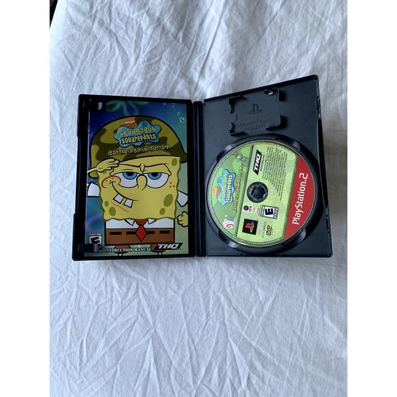 Spongebob Squarepants Battle for Bikini Bottom Playstation 2 Complete - Picture 2 of 3